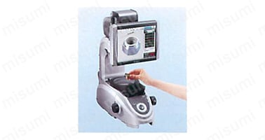 検査機器使用例（画像寸法測定器を使用）