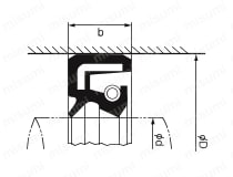 オイルシール A型 基本型式 AC型 | 武蔵オイルシール工業 | MISUMI(ミスミ)