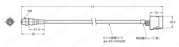 スマート接触センサ（判別タイプ） 【E9NC-T】 外形図11