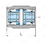 管端防食継手 RCF-MK型 標準品 ソケット 外形図