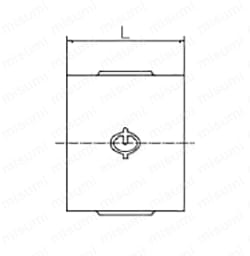 鋼管用継手 ねじ込み式管継手 ソケット Alt:外形図01