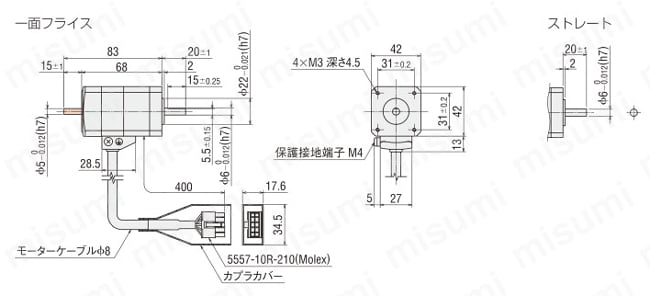 ARM46SMK | ユニット用 ステッピングモーター | オリエンタルモーター