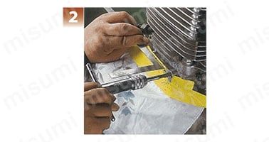 エンジンパーツのねじ山修理に使用する場合2