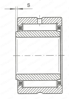 針状ころ軸受 外形図6