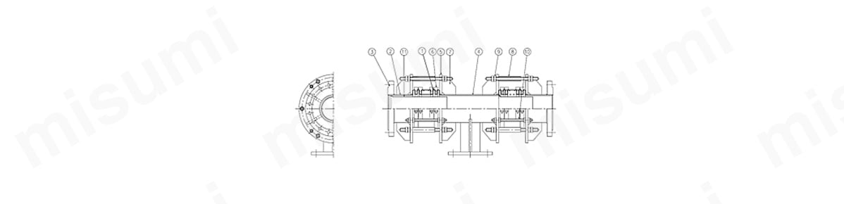 NK-7100の材質説明図