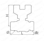ボールバルブ S2VSP 外形図