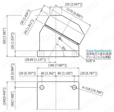 SW型特殊車輪 SW-I型（ツバナシ） | 井口機工製作所 | MISUMI(ミスミ)