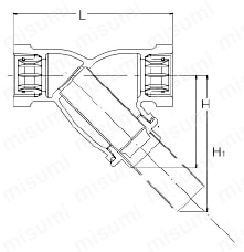 LBT-HN-N-40A | 10K型 鉛フリー青銅Y形ストレーナ（JV5） | 東洋バルヴ