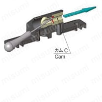 オーバーラップリフトヒンジ FB-612 使用例