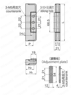FB-613-2 | コーナーヒンジ（FB-613・亜鉛合金製） | タキゲン