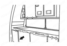 ステンレス長蝶番 B-35829 使用例1