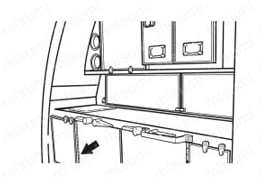 長蝶番 B-35826 使用例1