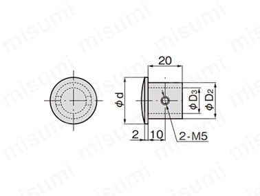 A-1219-1-C、A-1219-2-Cの寸法図