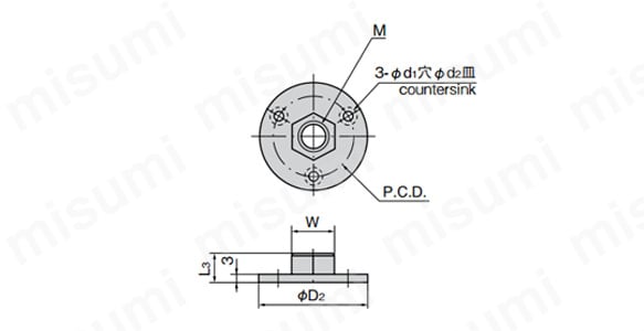 KC-270-Wの寸法図