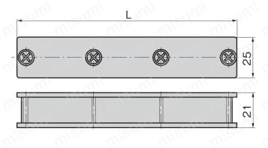 密閉用マグネット FC-761 外形図01