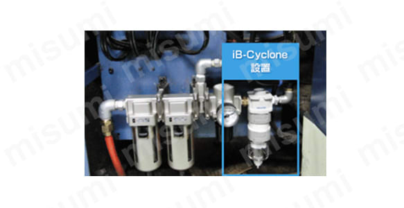 iB-Cyclon取り付け後