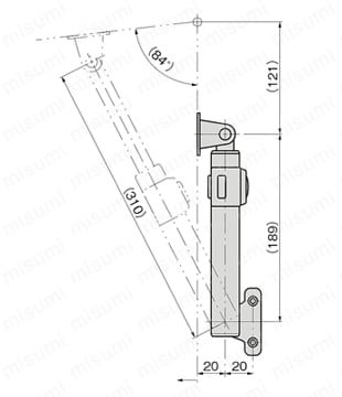ステンレスデッドロックステー B-1467 製品仕様