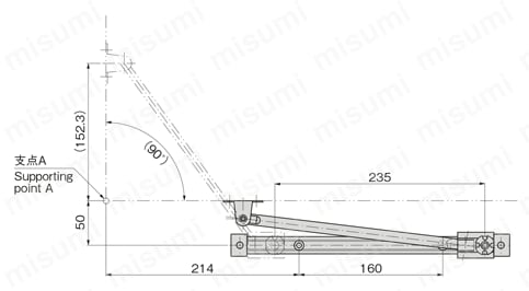 レールステー B-476 製品仕様