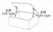 天蓋用ワンタッチステー B-580-3 仕様2