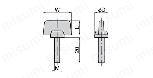 ステンレスプラカラーちょうボルト CP-1211:関連画像