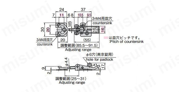 C-1221-2-1の寸法図（mm）