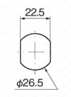 ステンレスロックハンドル A-1220 製品仕様関連画像2