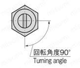 ロックハンドル A-120-2 製品仕様関連画像