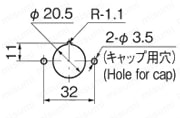 ロックハンドル A-120-3 製品仕様01