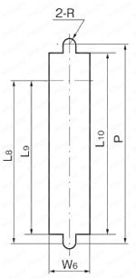押ボタン付平面ハンドル A-181 仕様