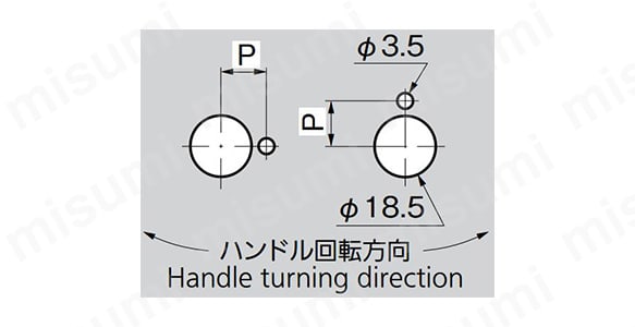 A-26-1、A-26-2のパネル穴明け寸法