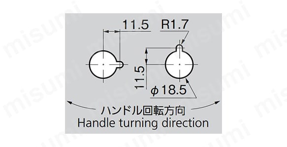 A-26-3のパネル穴明け寸法