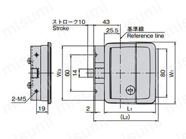 ラッチ式平面ハンドル A-151R-1・2 AP-151R-1・2:関連画像