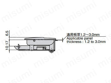 ラッチ式平面ハンドル A-151R-1・2 AP-151R-1・2:関連画像