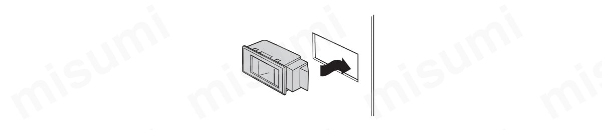 プラスチック平面スライドラッチ CP-875-2 使用例