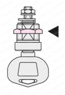 キャップ付シリンダー錠 C-104 注意事項1