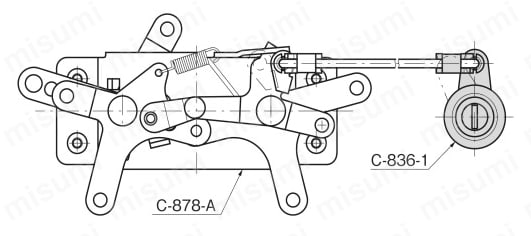 モーメンタリーロック C-836 使用例01