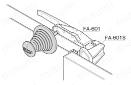 庫内安全押棒 FC-700 使用例