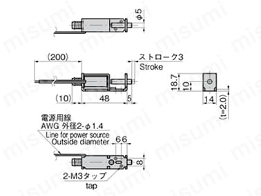 LE - 33 - 23の寸法図