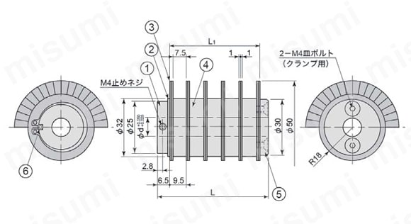 メカコントローラ 外形図