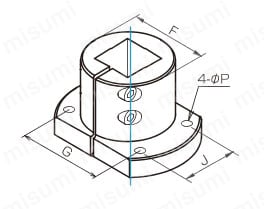 カクパイジョン縦角タイプ 外形図4