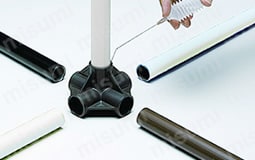 φ28イレクターパイプ H-4000（パイプ径28mm）:関連画像