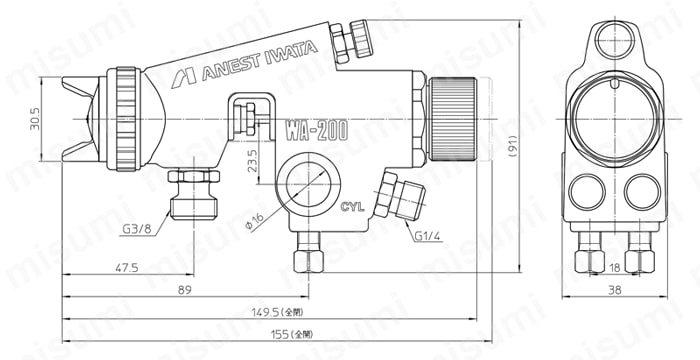 WA-200-202P | 大型自動ガン WA-200 オオガタジドウガンWA-200 WA-200-202P | 大型自動ガン WA-200 オオガタジドウガンWA-200