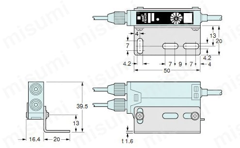 超高速応答/LED検出用ファイバセンサ （FX2） 製品仕様04