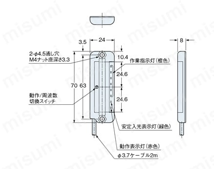 小型ピッキングセンサ （NA1-PK3シリーズ） | Panasonic | MISUMI(ミスミ)