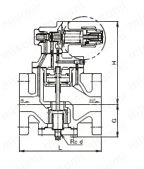 RP6-G-40A | RP-6型 減圧弁（蒸気用） 弁天 | ベン | MISUMI(ミスミ)