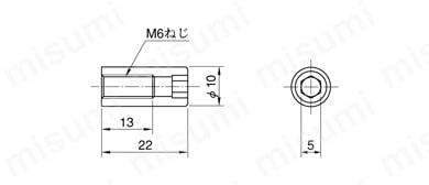 MBK-03-02-10 | 01/03/04/06/10シリーズモジュラー弁 取付ボルトキット