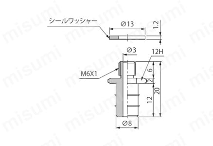 止めねじTN 外形図11