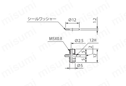 止めねじTN 外形図18