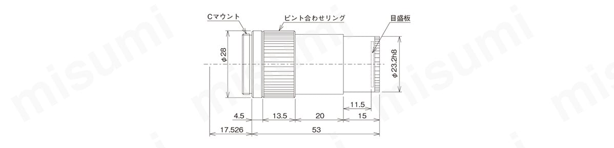 TS-TVA-1 寸法図