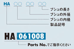 HA202820 | ダイスライド ブシュ HAシリーズ | 大同メタル工業